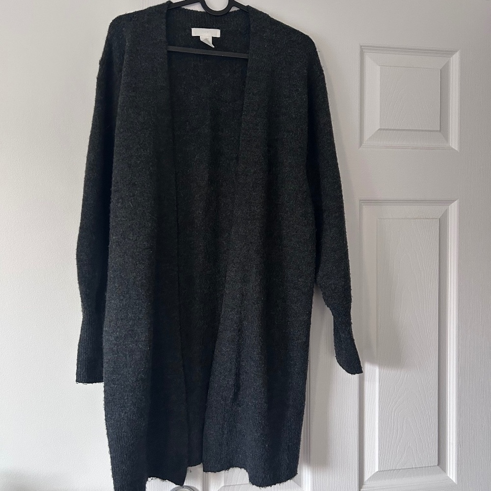 Dark grey long H&M sweater